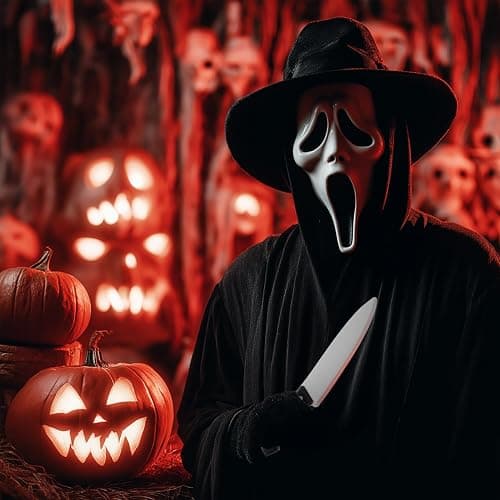 Festicy Realistic Fake Knife Set – Includes 2 Knives & 0.85 oz Fake Blood – Ideal for Halloween, Ghost Face & Chucky Costumes, Pranks & Party Decor thumbnail 2