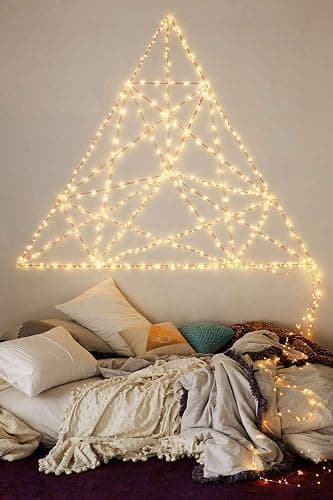 Twinkle Star 200 LED 66 FT Copper Fairy String Lights 8 Modes LED, USB Powered with Remote Control for Christmas Tree Wedding Party Home Decoration, Warm White thumbnail 4