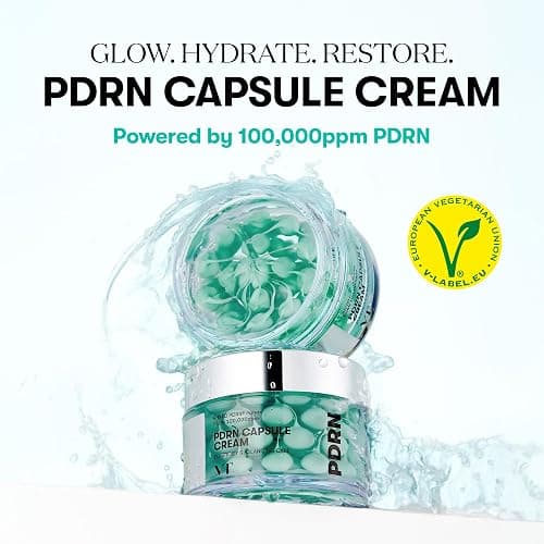 VT COSMETICS PDRN Capsule Cream 100, Hydrating Face Moisturizer with 100,000ppm PDRN, Hyaluronic Acid, 9 Peptides, Firming & Plumping Nourishing Cream, Korean Skin Care (1.69 fl. oz.) thumbnail 2