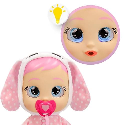 Cry Babies Coney Interactive Doll My First Steps With Sounds And LED Tears Walking Baby Doll Toy For Children Age 3 Years and Up thumbnail 5