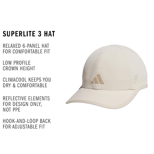 adidas Women's Superlite Hat – Lightweight Athletic Running Cap for Workouts thumbnail 2
