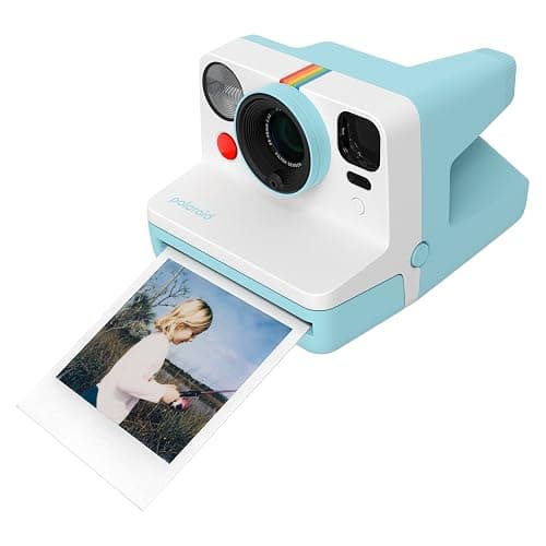 Polaroid Now 3rd Generation I-Type Instant Camera + Film Bundle - Now Arctic Blue Camera + 16 Color Photos (6644) thumbnail 2