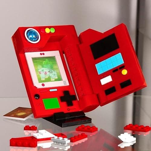 MEGA Pokémon Building Toys Set, Kanto Region Pokédex with 322 Pieces, Light and 5 Lenticular Cards, for Kids or Adult Collectible thumbnail 6
