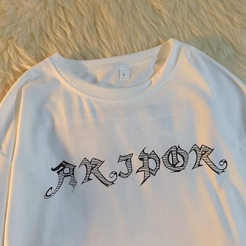 Gothic Cartoon Horror Graphic T-Shirt Women Character Print Loose Punk Japanese Pullover Top Harajuku Street Tees … thumbnail 9