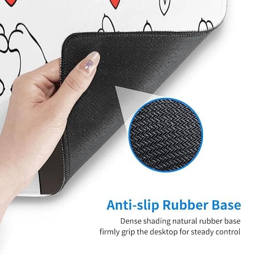 Kawaii Cat Paw Gaming Mouse Pad Large XL Desk Mat Long Extended Pads Big Mousepad for Home Office Decor Accessories 31.5 X 11.8 Inch thumbnail 6