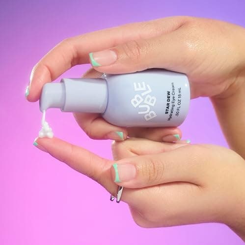 Bubble Skincare Star Dew Hydrating Eye Cream - Moisturizing Under Eye Cream for a Luminous, Dewy Look - Soothes Dryness, Prevents Moisture Loss & Helps Improve the Appearance of Dark Circles (15ml) thumbnail 3