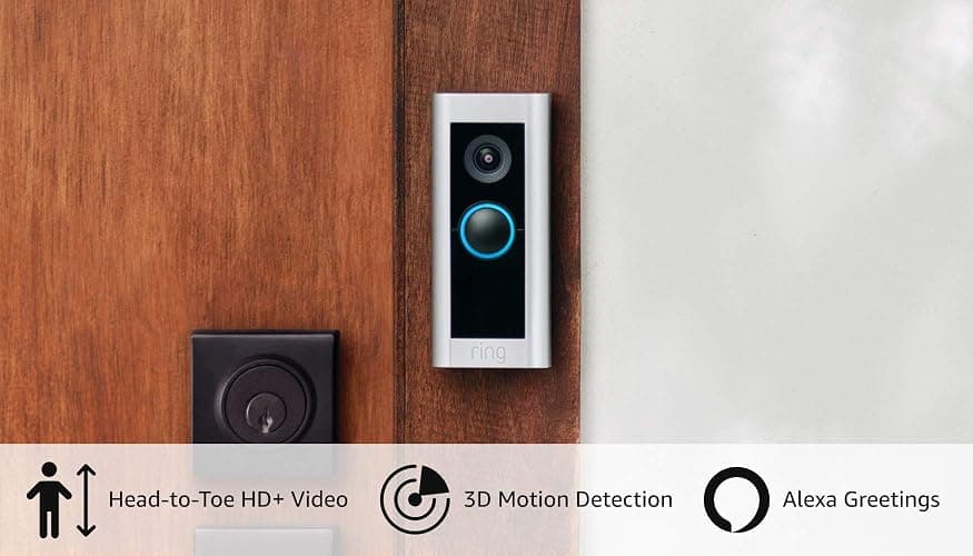 Ring Wired Doorbell Pro (newest model) – Best-in-class with cutting-edge features (existing doorbell wiring required) - 1 doorbell - Doorbell only thumbnail 8