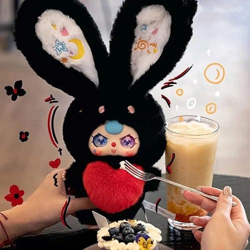 Fesuphy Baby Three Blind Box Plush, Baby Three Lily Rabbit Town V3 Series, Cute Vinyl Plush Blind Box Doll, Kawaii Collectible Toys Figure Mystery Box for Gifts, Single Box (1 of 9 Possible Styles) thumbnail 6