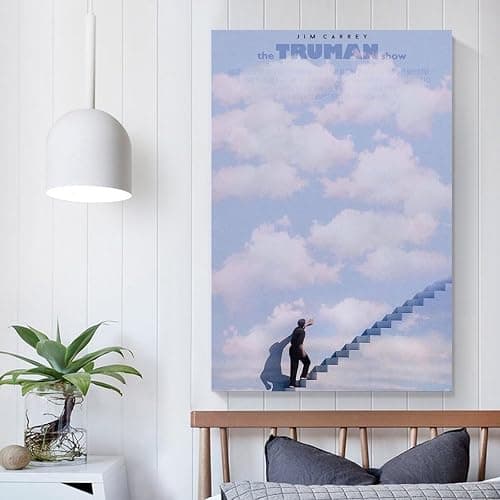 The Truman Show Movie Poster Canvas Art Prints Wall Decor Home Aesthetic Gifts 12x18inch(30x45cm) thumbnail 5