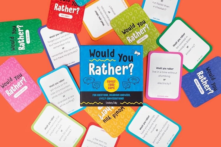 Would You Rather? Family Card Game: Fun Questions, Hilarious Answers, Lively Conversations! thumbnail 9