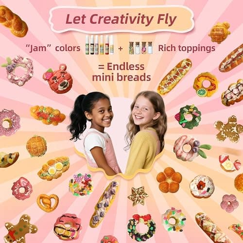 iLAND Air Dry Clay Crafts for Girls 8-12 Cute Arts and Crafts for Kids Fun Kid Activities on Lovely Modeling Clay Kit DIY Crafting for Teens Birthday Gifts for Girls 10-12 13 Christmas Gifts Creative thumbnail 4