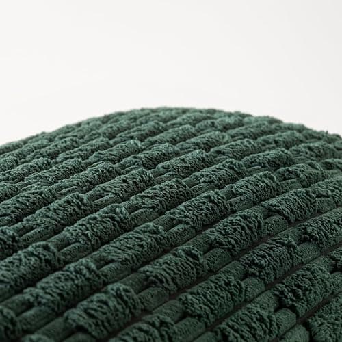 Fancy Homi Decorative Throw Pillow Covers for Bed Couch Bedroom Bench, Soft Corduroy Solid Pillow Case, Rustic Farmhouse Boho Room Decor,54" x 20" (Pack of 1),Dark Green thumbnail 4