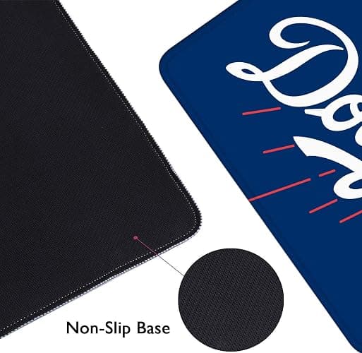 Baseball Mouse Pad Extended Large Gaming Desk Pad 31.5 x 11.8 Inch, XL Mousepad Topographic Mouse Pad with Anti-Slip Rubber Base for Los Angeles Home Office thumbnail 3