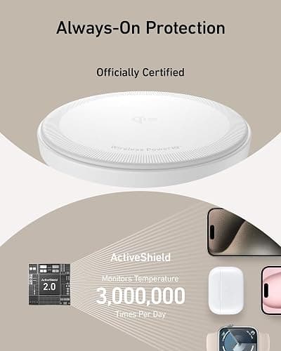 Anker MagSafe Charger Stand Compatible, iPhone 17 MagGo 3 in 1 Wireless Charging Station,Qi2 Certified 15W Wireless Charger, Desk Accessory, for iPhone 15/14/13/12 Series Apple Watch, AirPods thumbnail 6