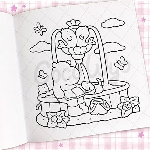 Cozy Days: Coloring Book for Adults and Kids (Cozy Spaces Coloring) thumbnail 12