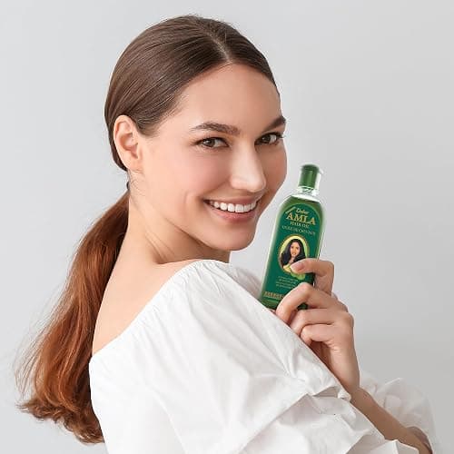 Dabur Amla Hair Oil – Nourishing Herbal Oil for Stronger, Thicker & Shinier Hair – Enriched with Amla Extracts to Reduce Fall, Strengthen Roots & Promote Healthy Growth – 500ml thumbnail 6