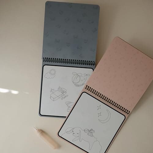 mushie Fairies Reusable Water Color Pad | Montessori Travel Activity Fairy Tale Book + Refillable Brush for Toddlers 3 Years+ thumbnail 7