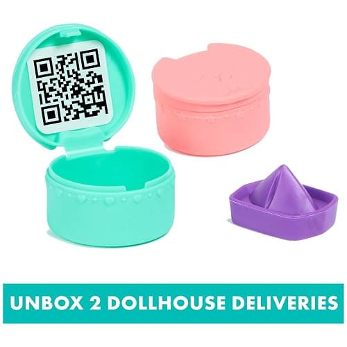Gabby's Dollhouse, Baby Box Cat Craft-A-Riffic Room with Exclusive Figure, Accessories, Furniture and Dollhouse Delivery, Kids Toys for Ages 3 and up thumbnail 7