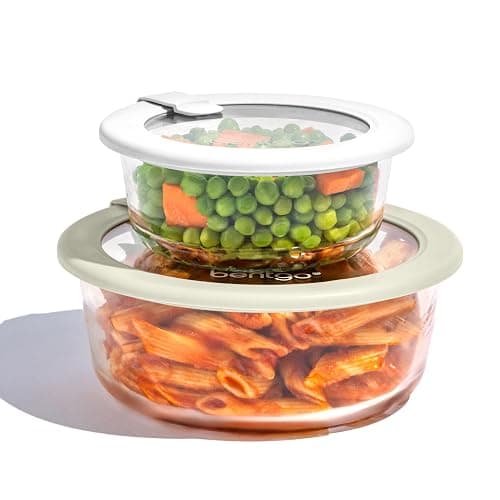 Bentgo Signature Leak-Proof Glass Food Storage - 4-Piece Set - Image 1