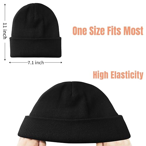 NPJY Unisex Beanie for Men and Women Knit Hat Winter Beanies | Warm-Keep & All-Size, Comfortable & Durable, Soft for Winter Weather thumbnail 7