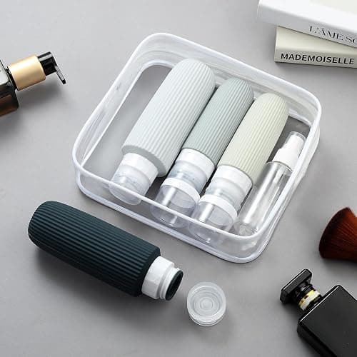 Mrsdry 16 Pack Travel Bottles for Toiletries, Large 6oz Silicone Travel Containers, Leak Proof Refillable Liquid Shampoo And Conditioner Travel Essentials thumbnail 8