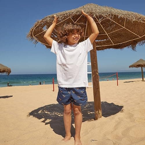 maamgic Swim Trunks Boys Quick Dry Toddler Bathing Suits for Kids Swimsuit Above The Knee Boys Swim Shorts thumbnail 3