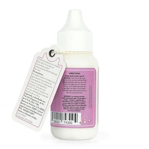 The Hair Diagram - Bold Hold Active Reloaded - Strong Hold Glue for Wigs and Hair Systems - Invisible Bonding - Formulated for Oily Skin - Non Toxic - Humidity Resistant & Water- Resistant -1.3oz thumbnail 8