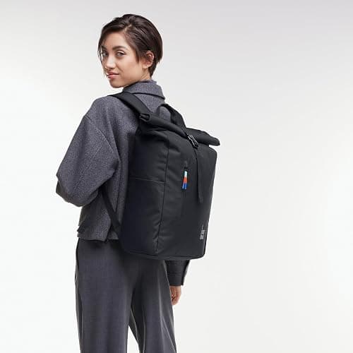 GOT BAG Rucksack Rolltop Easy aus Ocean Impact Plastic | Laptop Rucksack Wasserabweisend mit 16“ Laptoptasche | 31 Liter Füllvolumen Rollrucksack thumbnail 5