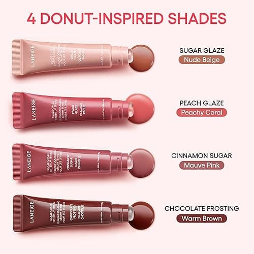 LANEIGE Glaze Craze Tinted Lip Serum: Hydrating Lip Serum for Glossy, Nourished Lips with Plumping Polypeptides - Peach Glaze thumbnail 8