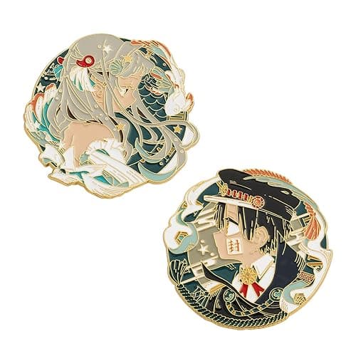 Toilet Bound Hanako Kun Anime Pins, TBHK Manga Cartoon Figures Yashiro Nene Hanako-kun Brooches Enamel Lapel Pins Cosplay Jewelry - Image 1
