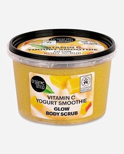 Organic Shop 250ml Body Scrub Vitamin C Yogurt Smoothie Glow thumbnail 10