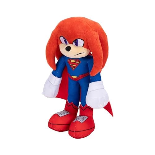 Sonic The Hedgehog DC Comics Shadow as Batman and Knuckles as Superman 9” Plush 2-Pack thumbnail 10