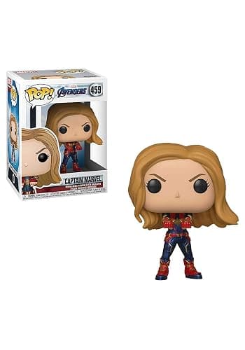 Funko POP!: Marvel Avengers Endgame: Captain Marvel - Collectible Vinyl Figure - Gift Idea - Official Merchandise - for Kids & Adults - Movies Fans - Model Figure for Collectors and Display - Image 1