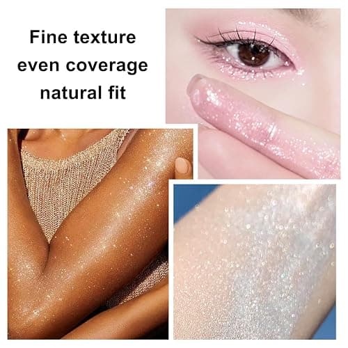 Hair and Body Glitter Spray, 1PC Glint-Rainbow Glitter Hairspray Dry Powder Makeup for Clothes, Festival Rave Prom Loose Sparkle Powder,Holographic Ultra Fine Resin Glitters for Crafts (Glint-Rainbow) thumbnail 7