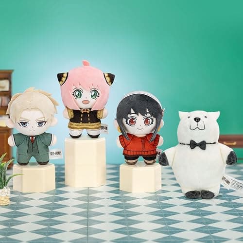 POP MART SPY × FAMILY Character Series Plush Blind Box Figures, Anime Random Design Action Figures Collectible Toys Home Decorations, Gift choice, Holiday Birthday Gifts for Girls and Boys, Single Box thumbnail 7
