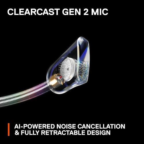 SteelSeries Arctis Nova Pro Wireless Multi-System Gaming Headset - Premium Hi-Fi Drivers - Active Noise Cancellation - Infinity Power System - ClearCast Gen 2 Mic - PS5, PS4, PC, Switch, Mobile thumbnail 7