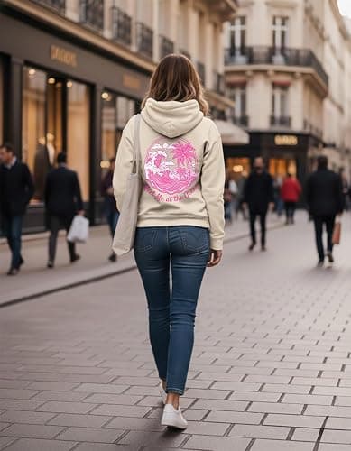 Tstars Volleyball Hoodies Gifts for Teen Girls Women Fans Team Players Love Sweatshirt Hoodie thumbnail 2
