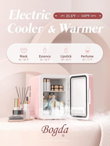 White Mini Fridge thumbnail 3