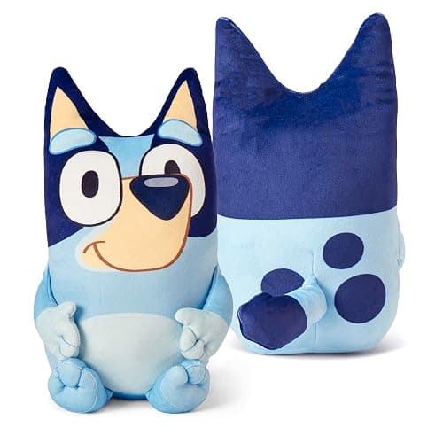 Bluey Fun Hugger Pillow and Throw Blanket Set – 11 inch Character Plush with 40x50 inch Soft Fleece Blanket – Cozy for Kids, Girls, Boys, Travel, Nap Time thumbnail 2