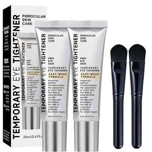 KTRolster perfection eye tightener Instant Hydrating Under Eye Cream, instant face lift cream, Easy-Wear Formula, Ultimate Lift & Smooth Finish, With Brush 2026 new-2 Pack - Image 1