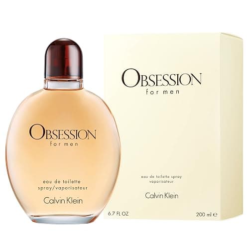 Calvin Klein Obsession for Men Eau de Toilette – Ambery Men's Cologne – With Notes of Bergamot, Mandarin, Lavender & Musk – Long Lasting Fragrance thumbnail 5