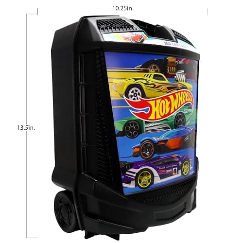 Hot Wheels 100-Car Storage Case – Large Capacity Organizer for 1:64 Die-Cast Vehicles with Handle and Latch, Durable Portable Carrying Case for Kids, Travel, and Toy Car Collectors thumbnail 6