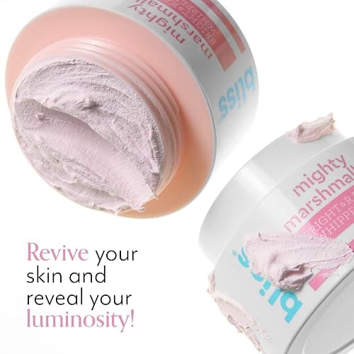Bliss Mighty Marshmallow + Vitamin C Whipped Mask - Brighten & Hydrate Skin with Marshmallow Root, Vitamin C Powerhouse Blend, Zinc PCA and Olive Leaf Extract - 1.7 Oz thumbnail 6