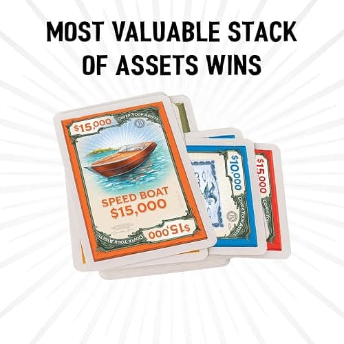 Grandpa Beck's Games Cover Your Assets Card Game | from The Creators of Skull King | Easy to Learn and Outrageously Fun for Kids, Teens, & Adults | 2-6 Players Ages 7+ thumbnail 7