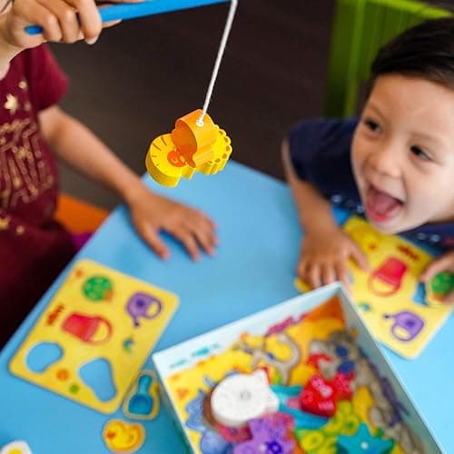 HABA My Very First Games - Here Fishy Fishy! Magnetic Fishing Game Ages 2+ Made in Germany Toddler Games, Learning Toys, Preschool Toys - English Box thumbnail 6