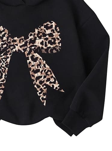 Ecolala Girls Long Sleeve Hooded Sweatshirt Thick Graphic Hoodie Cute Pullovers Tops thumbnail 3