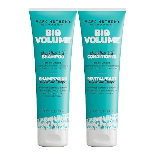 Marc Anthony Shampoo and Conditioner Set, Grow Long Biotin - Anti-Frizz Deep Conditioner For Split Ends & Breakage - Vitamin E, Caffeine & Ginseng for Curly, Dry & Damaged Hair - Image 1