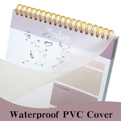 To Do List Notepad - Daily Planner Notepad Undated 52 Sheets Tear Off, 6.5" x 9.8" Checklist Productivity Organizer with Hourly Schedule for Tasks thumbnail 6