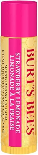 Burt’s Bees® 100% Natural Origin Moisturizing Lip Balm, Strawberry Lemonade Lip Balm - Image 1