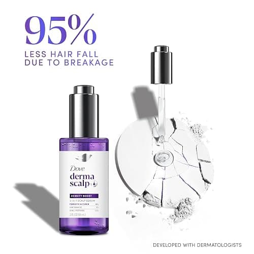 Dove Density Boost Scalp + Hair Therapy for Fullness Restore & Visible Hair Fullness, with Clinically Proven Skin Care Actives, 2 oz - Image 1
